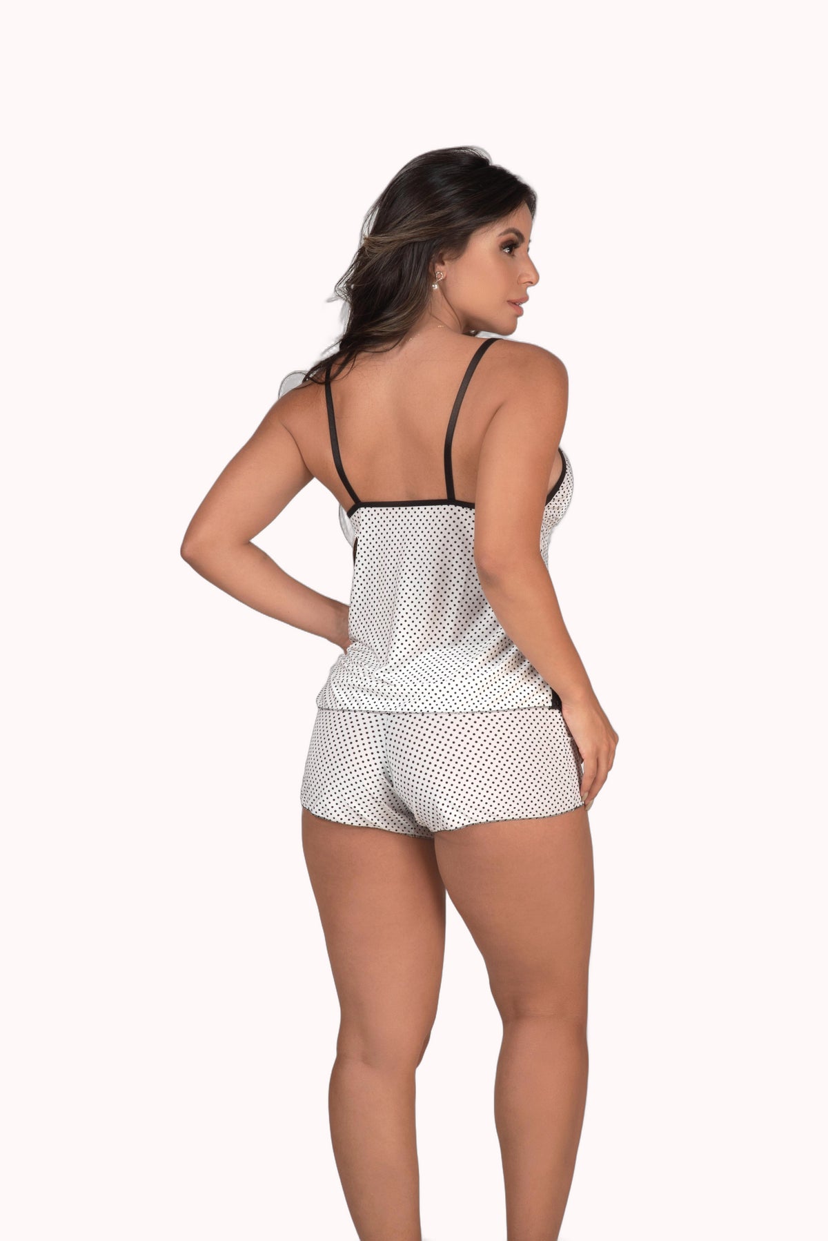 Short Doll com detalhe em renda – Doce Malícia
