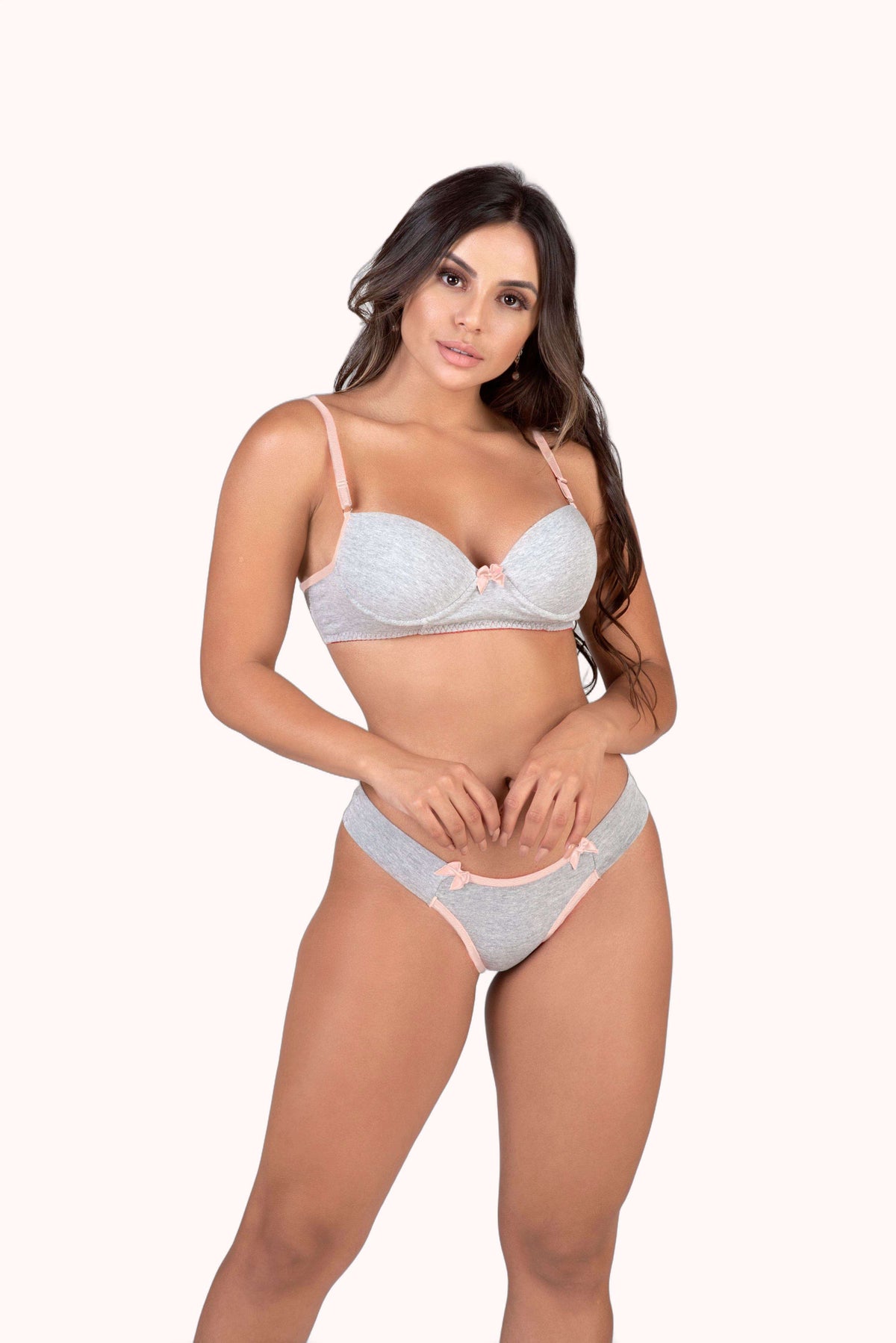 Conjunto de lingerie em algodão – Doce Malícia