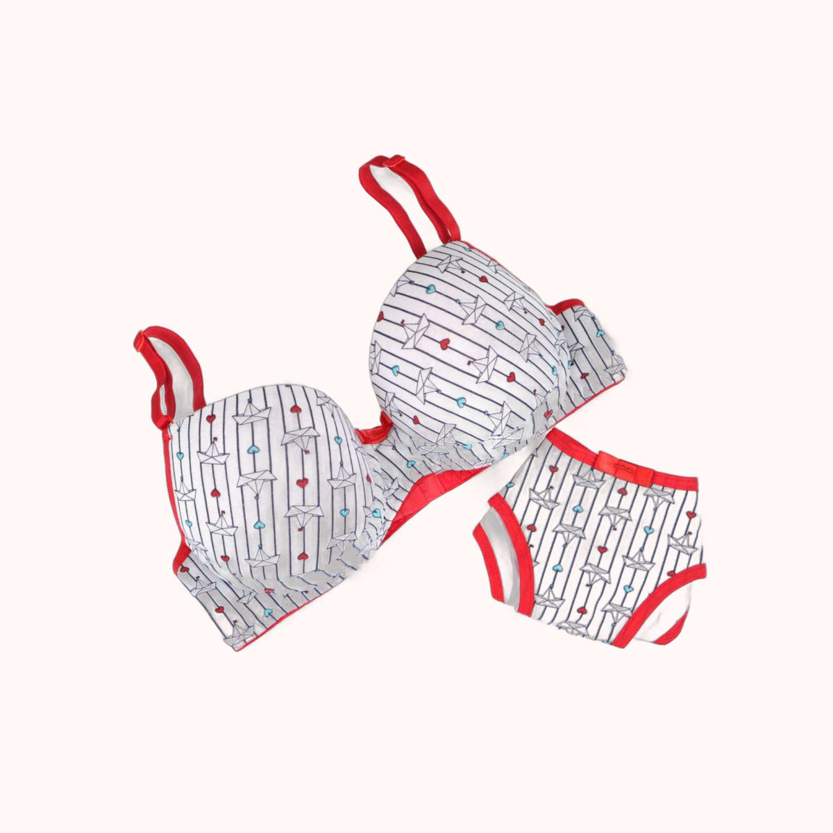 Conjunto em algodão estampado – Doce Malícia