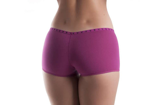 Short feminino em algodão liso em amarelo – Doce Malícia