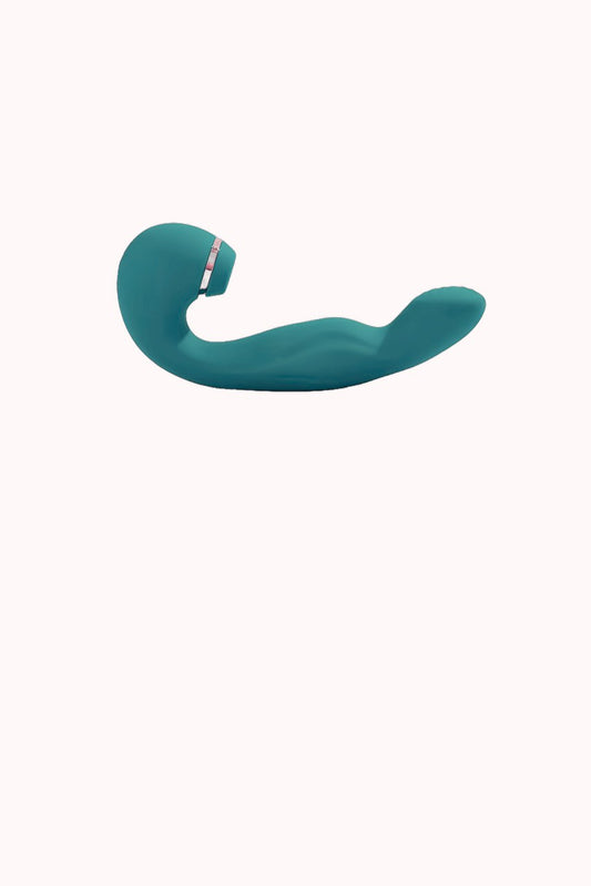 Vibrador de Ponto G e Clitóris com Dedilhar Recarregável – Doce Malícia