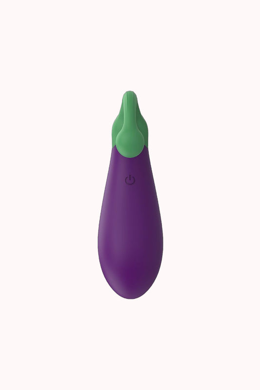 Bullet em Formato de Berinjela / Vegetais – À Longa distância App – 9,6 x 3,1cm – Doce Malícia