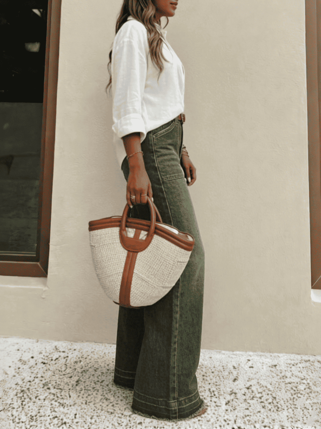 Calça Pantalona Cintura Alta – Doce Malícia
