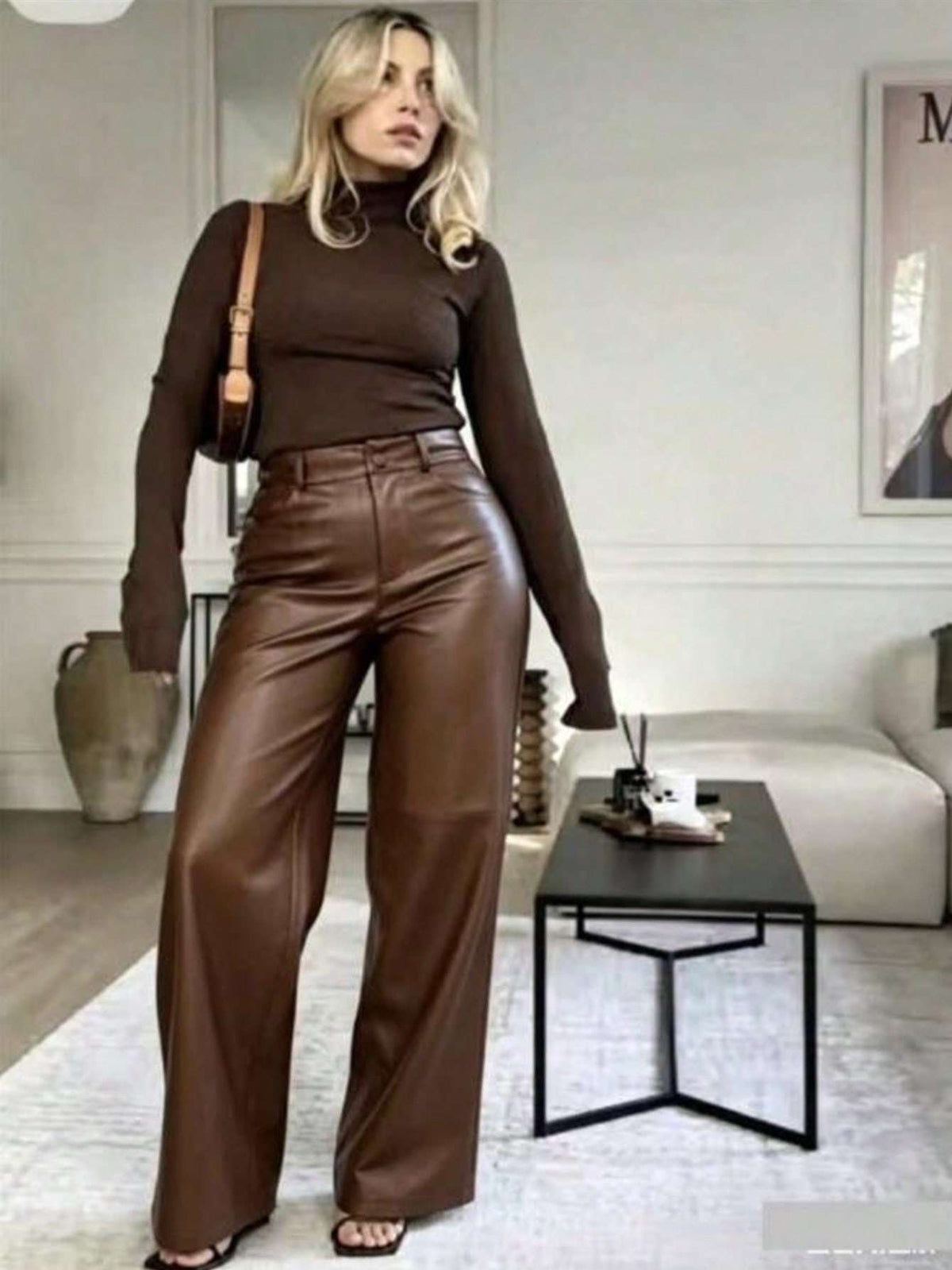 Calça Feminina Couro – Doce Malícia