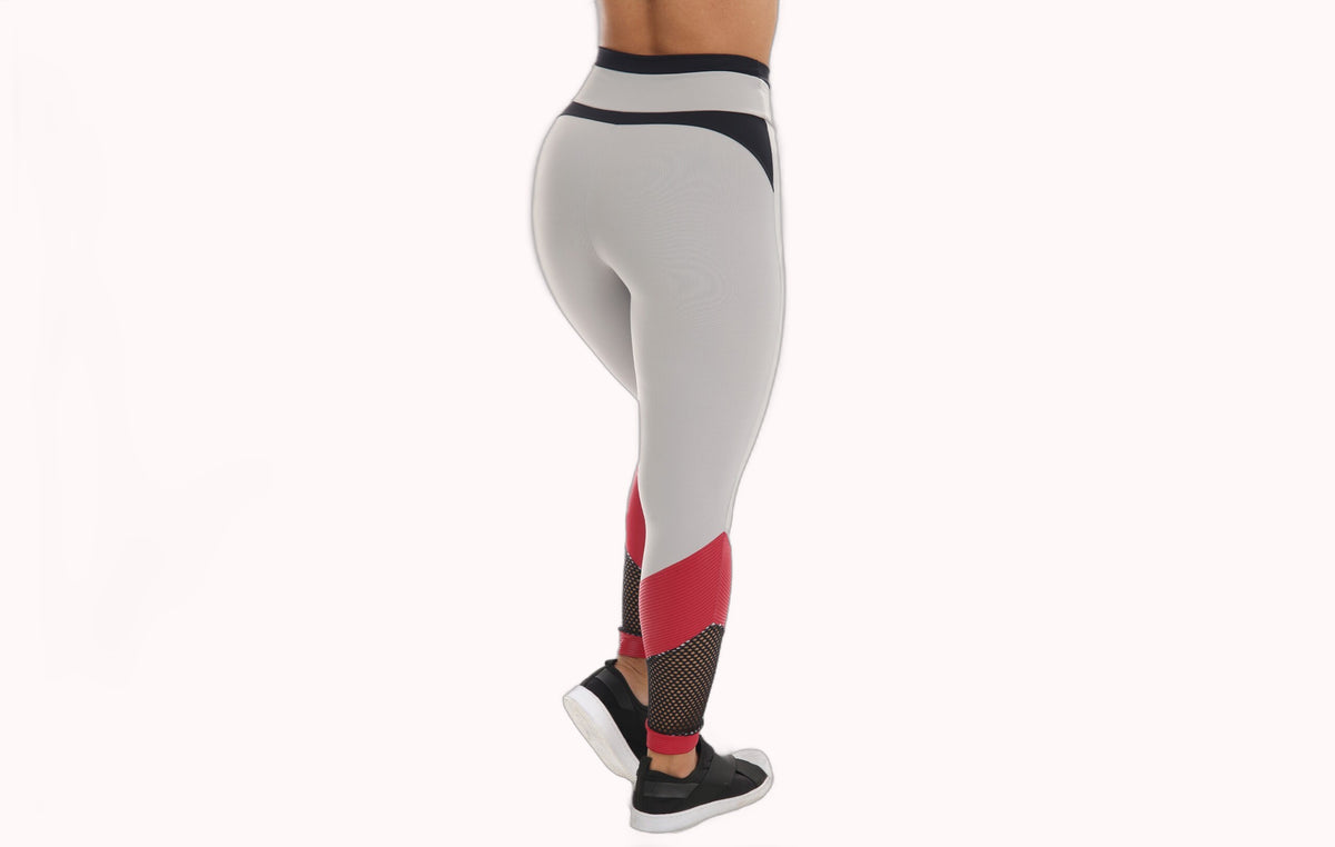 Calça Legging com Cirrê Texturizado