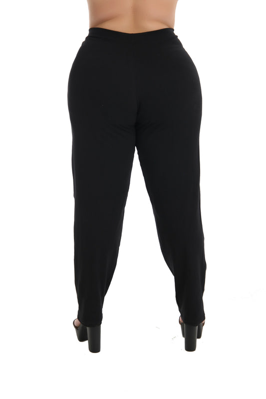 Calça Plus Size Montaria Feminina em Preto – Doce Malícia