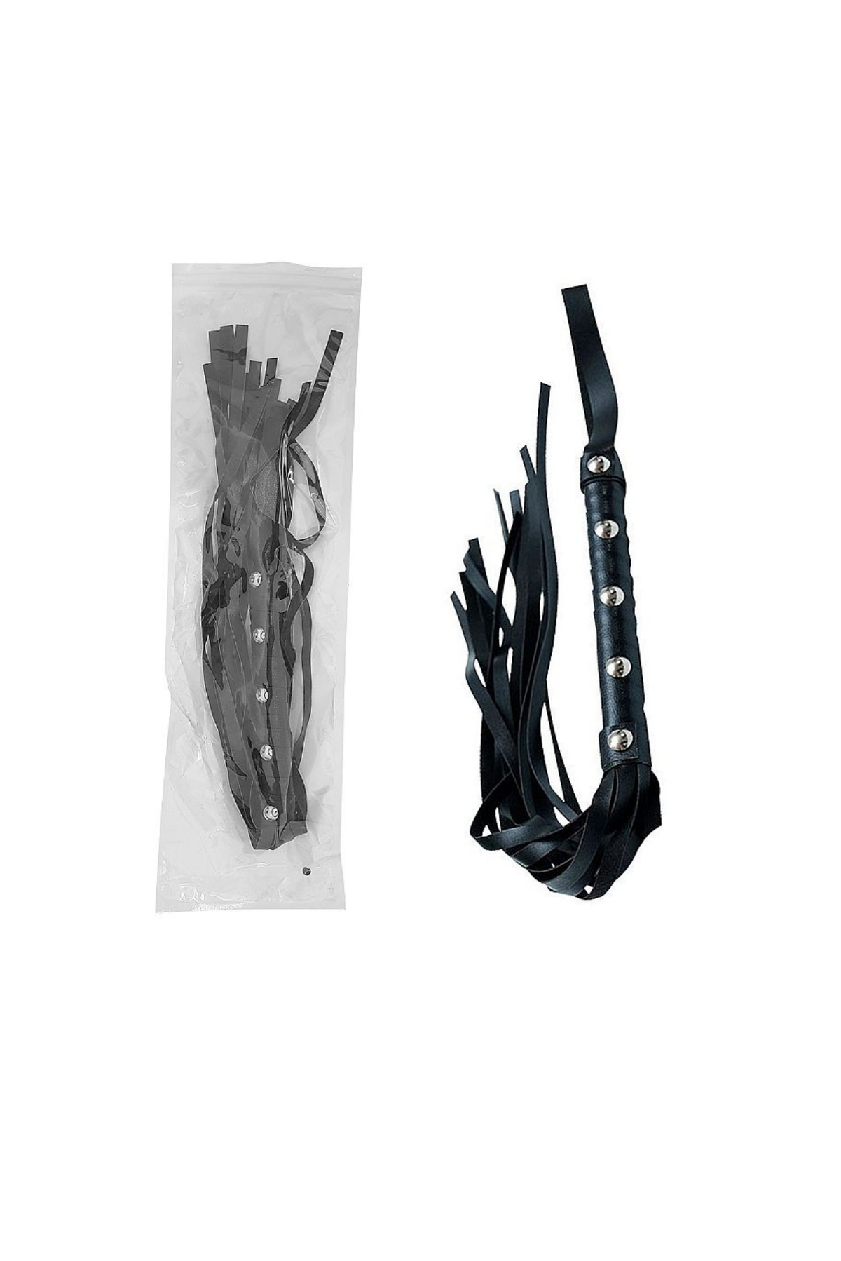 Chicote de Luxo para Bondage em Preto – Doce Malícia