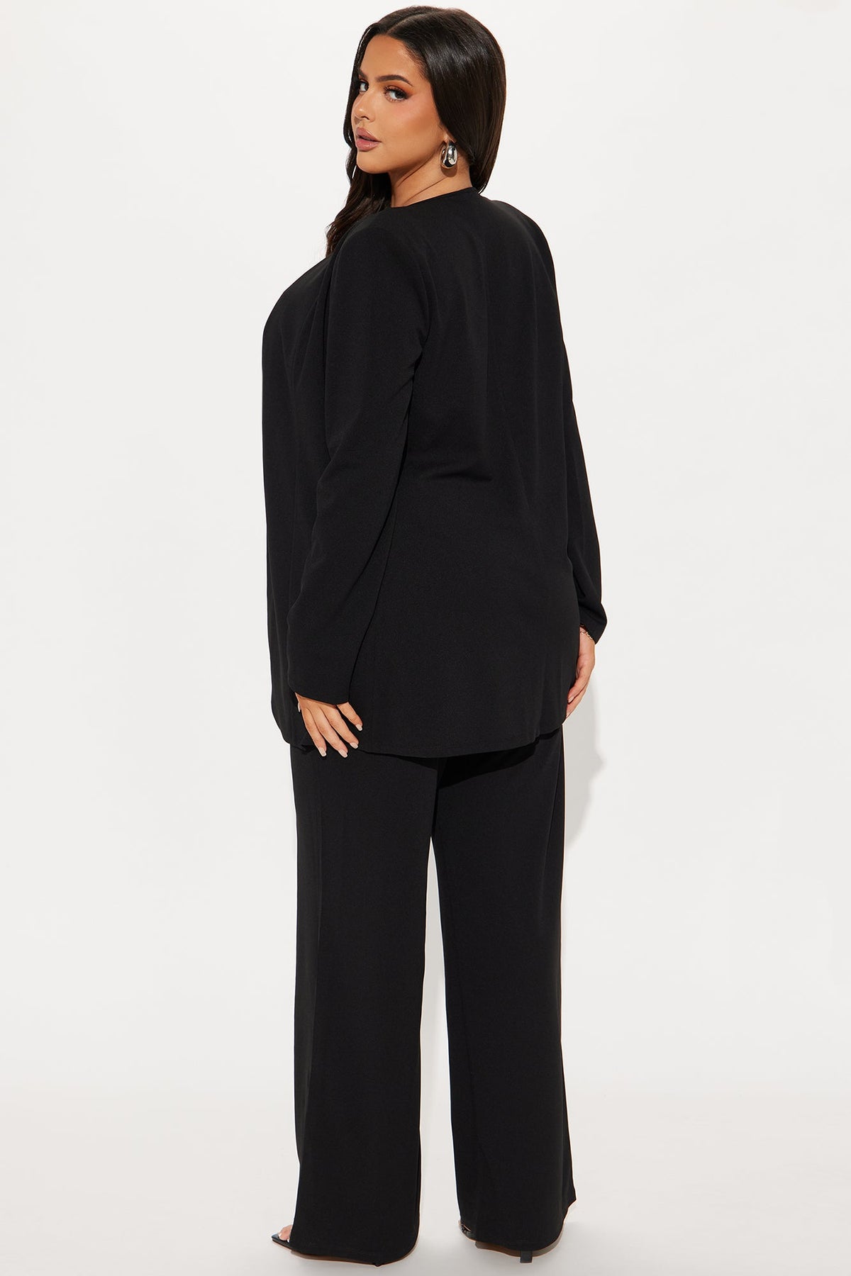 Conjunto Feminino Pantalona Preto – Doce Malícia
