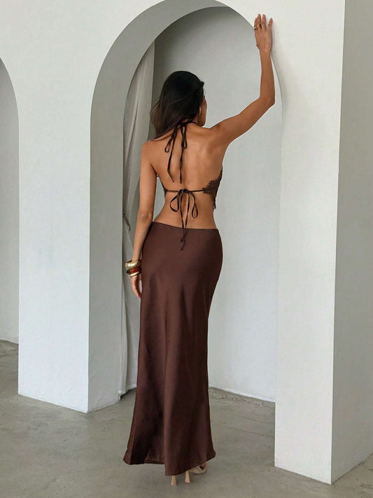 Conjunto Feminino Renda Longo Preto – Doce Malícia