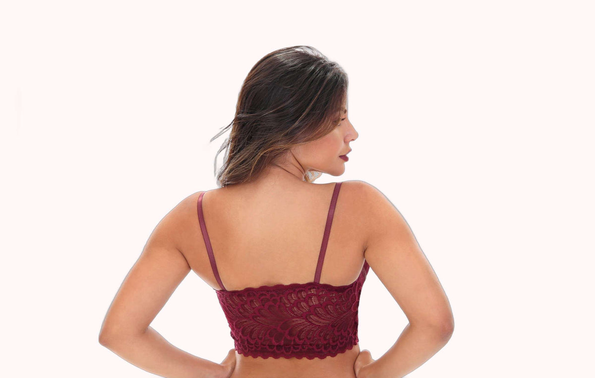 Cropped de renda com bojo – Doce Malícia