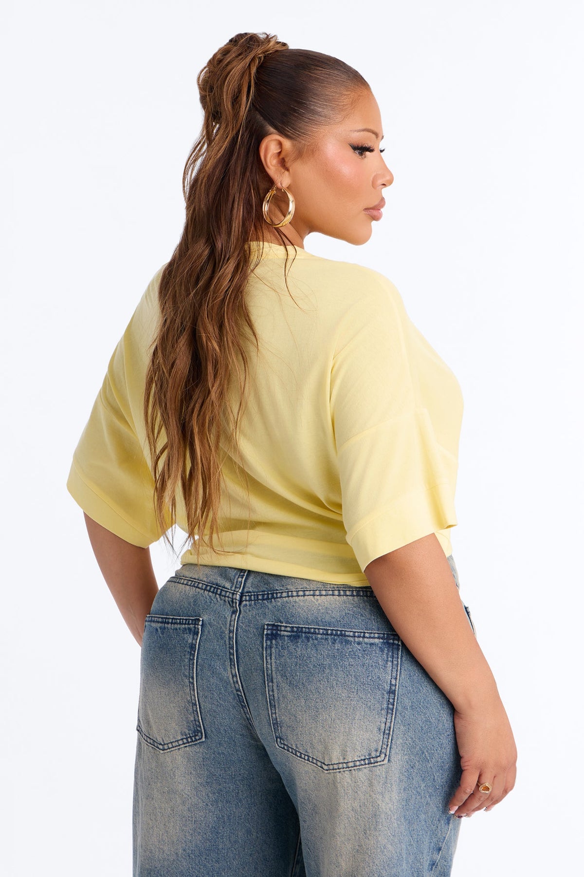 Cropped Feminino Amarelo Manteiga – Doce Malícia