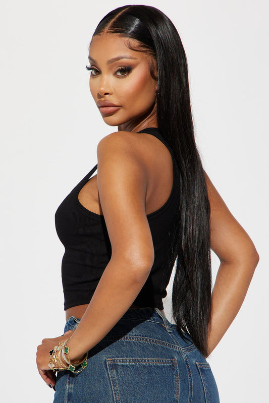 Cropped Feminino Canelado Preto – Doce Malícia