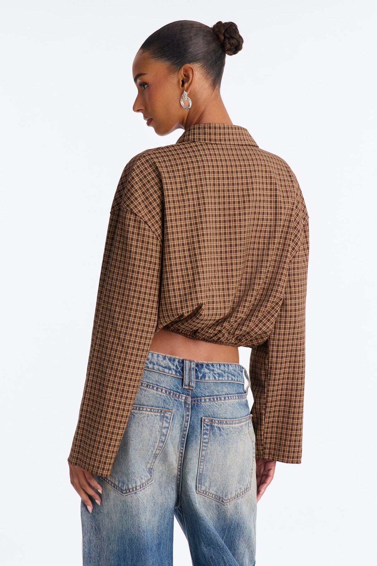 Cropped Feminino Marrom – Doce Malícia