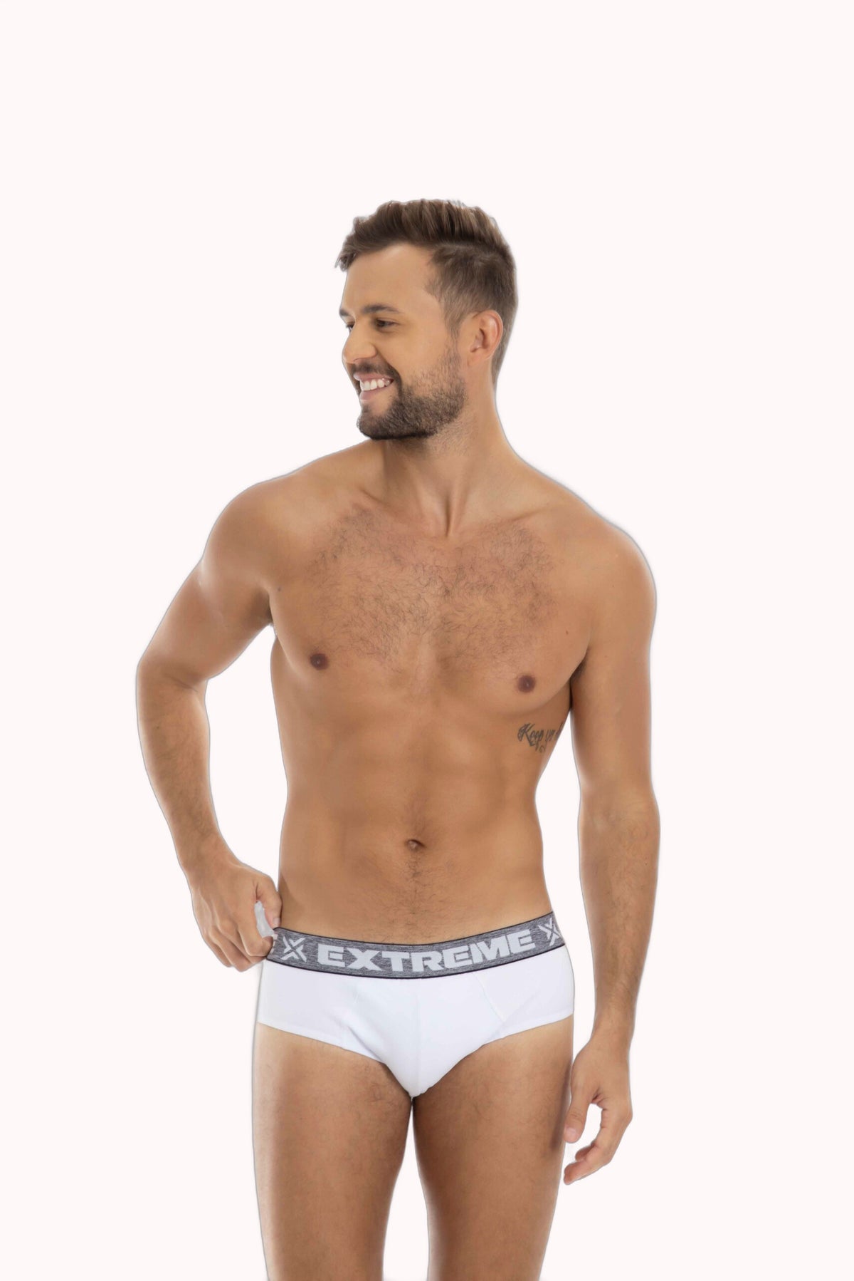 Cueca Slip Cotton Liso
