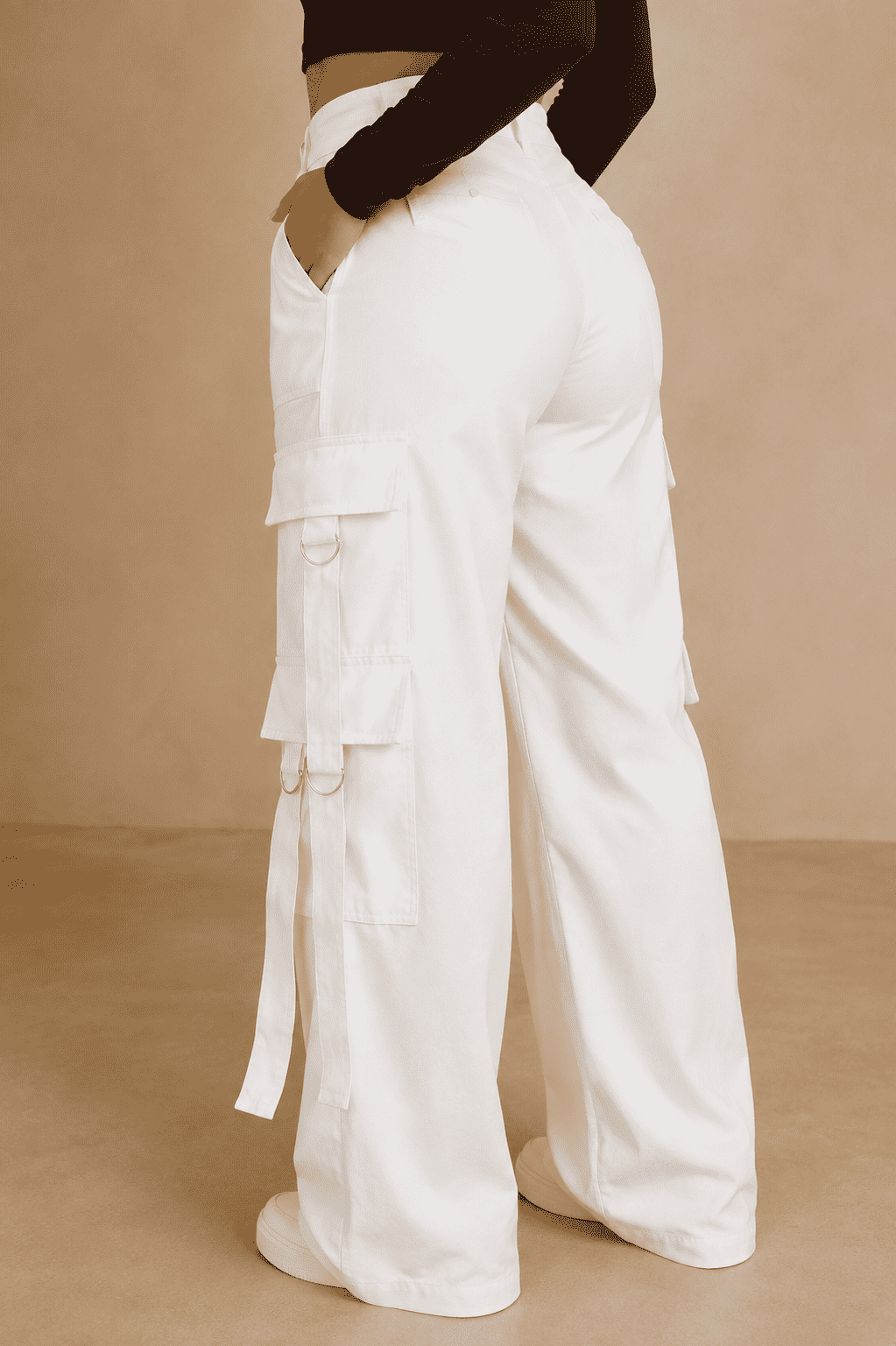 Calça Catherine Cargo Alfaiataria - Branco