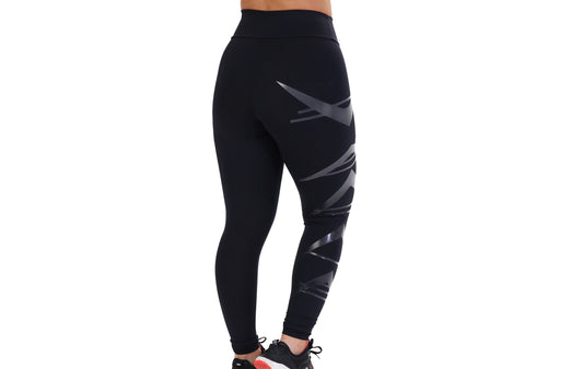 Calça legging preta com brilho em Preto – Doce Malícia