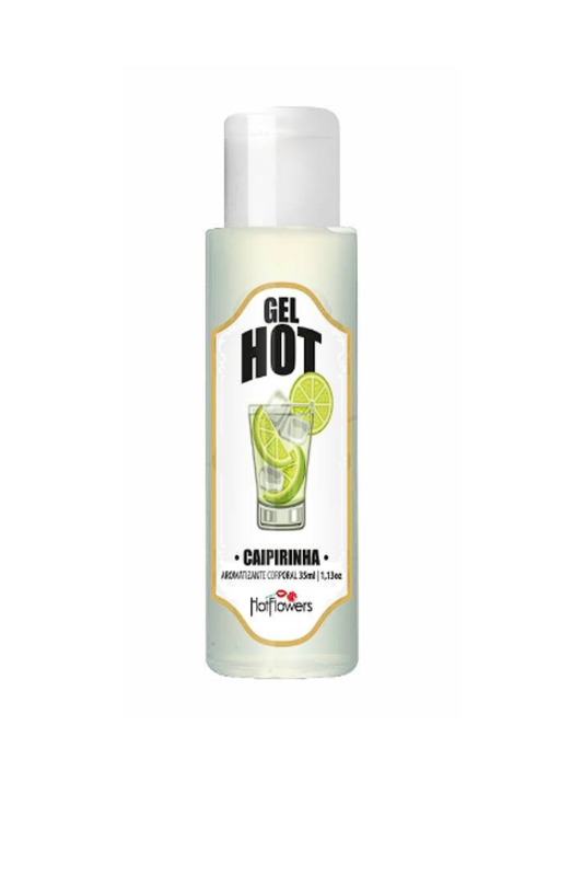 GEL AROMATIZANTE HOT CAIPIRINHA 35ml. em Quantidade – Doce Malícia