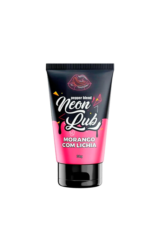 Gel Lubrificante Íntimo Comestível Neon em Quantidade – Doce Malícia