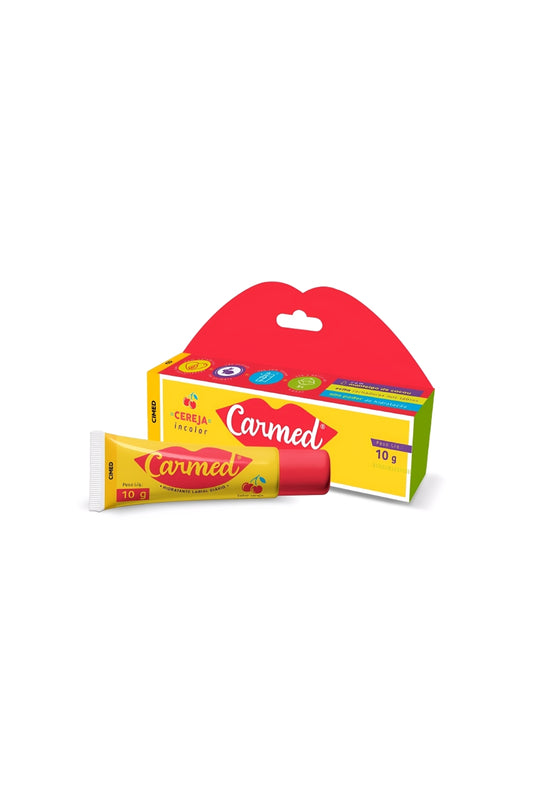 Hidratante Labial Carmed Cereja Incolor 10g em Quantidade – Doce Malícia