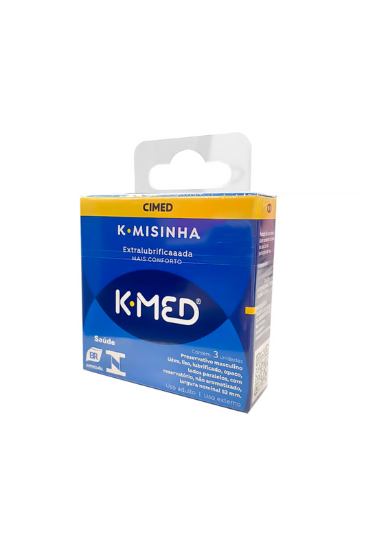 Preservativo K-Med K-Misinha Tradicional – em Quantidade – Doce Malícia