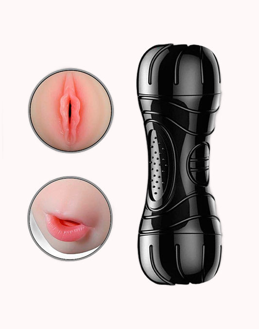 Masturbador Duplo com Vagina e Boca – Doce Malícia