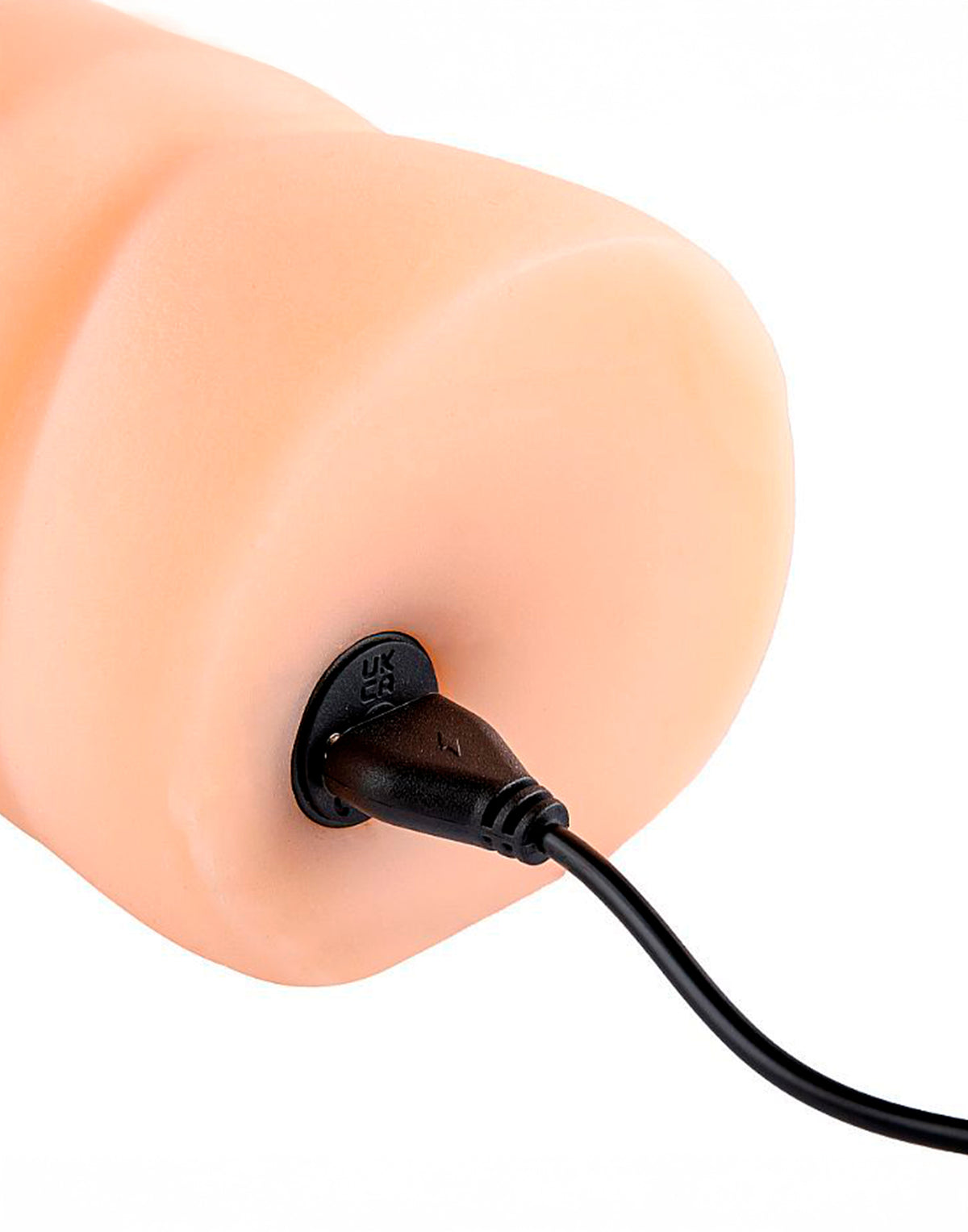 Masturbador Masculino Cyberskin em Forma em bege – Doce Malícia