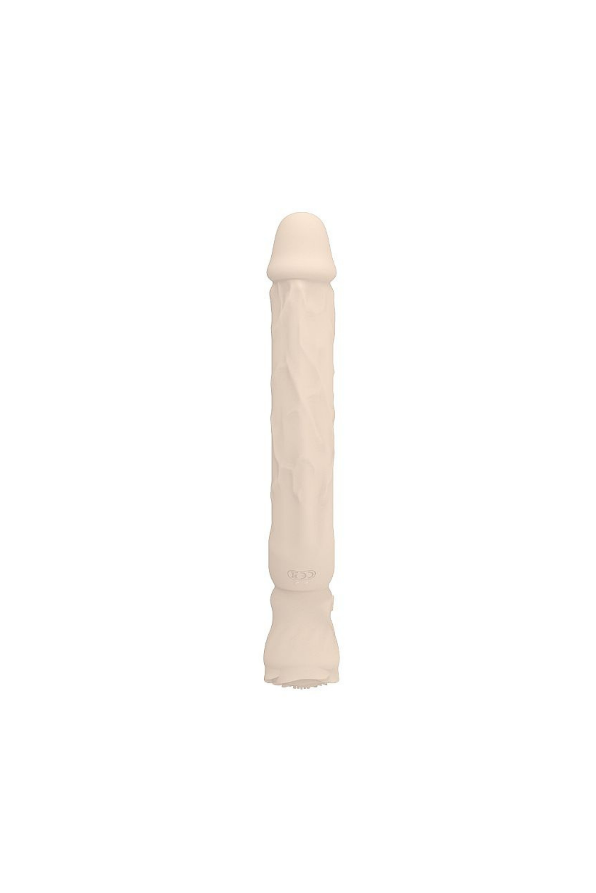 Pênis Duplo com Vibro em bege – Doce Malícia