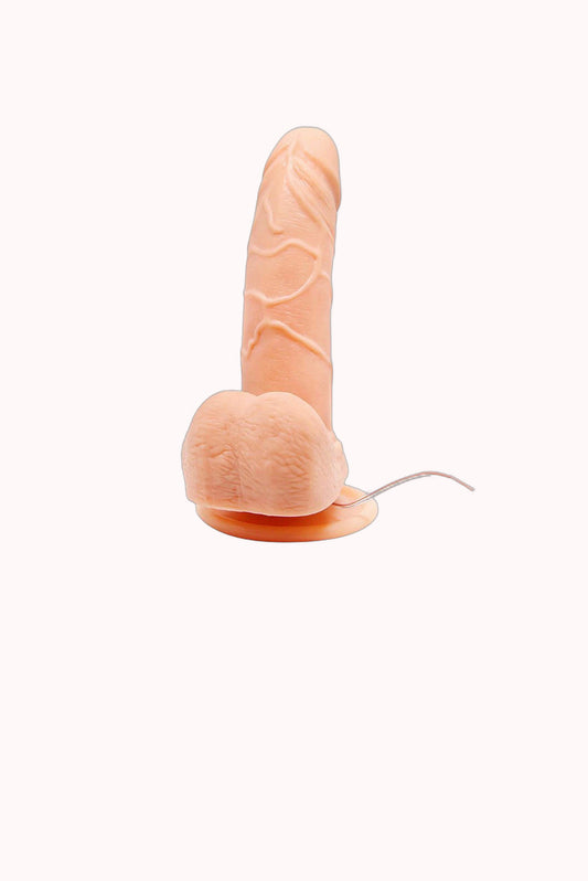 Pênis Vibrador Rotativo Mini Dong – 15 x 3,5cm – Doce Malícia