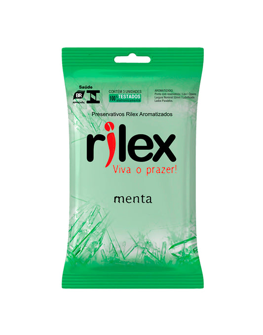 Preservativo Rilex Sachê com 3 Unidades em Quantidade – Doce Malícia