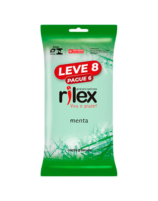 Preservativo Rilex Menta – Leve em Quantidade – Doce Malícia