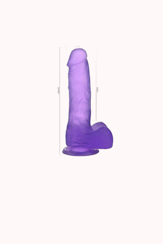 Prótese Peniana em Jelly 17×3,5cm – Doce Malícia