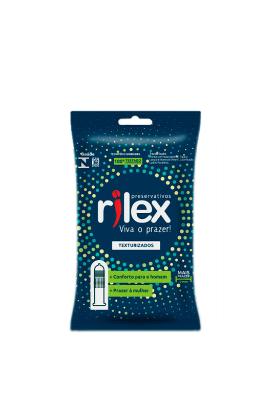 Preservativo Rilex Sachê com 3 Unidades em Quantidade – Doce Malícia