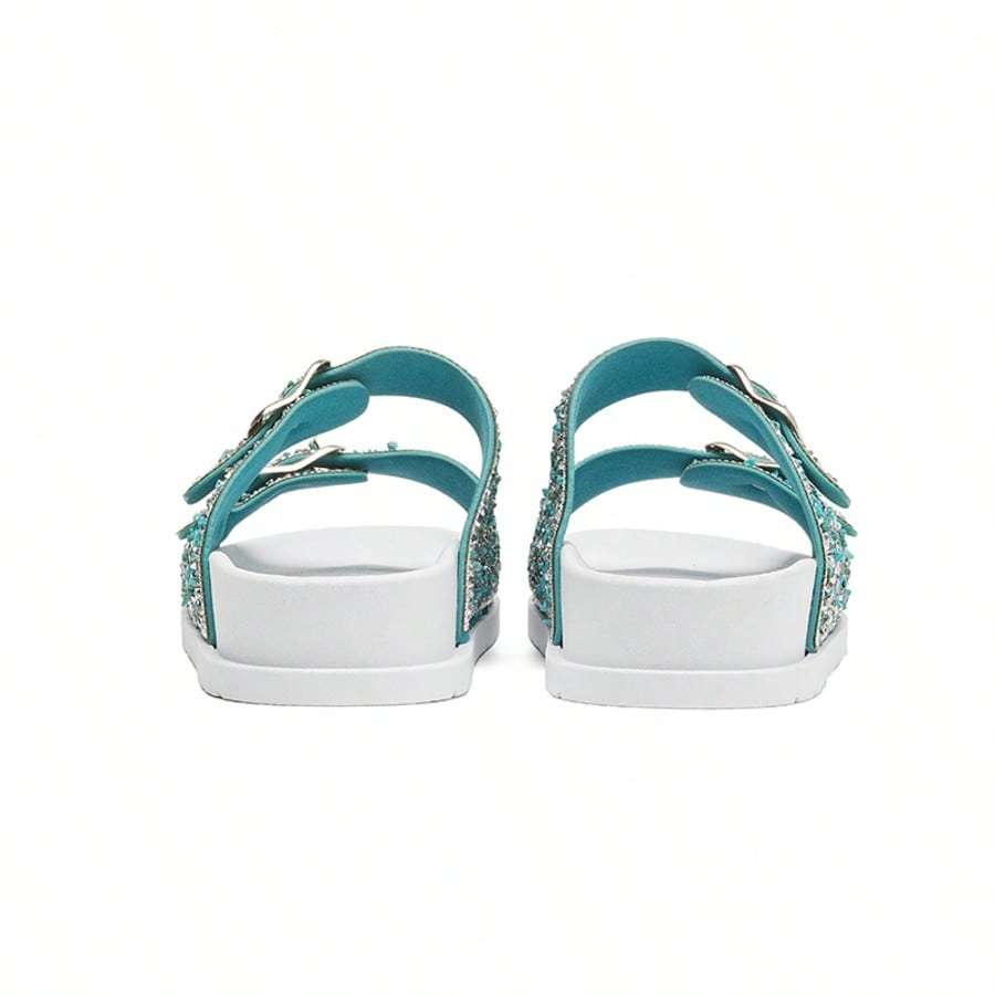 Sandália Rasteira Feminina Confortável Birken Fivela – Doce Malícia