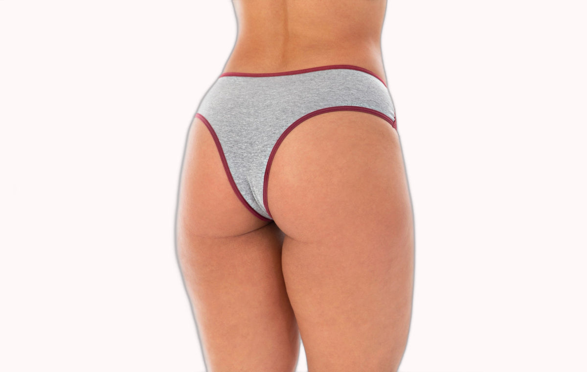 Tanga em Algodão com Renda