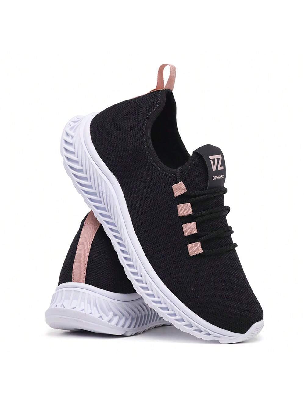 Tênis Feminino Amarrar Preto – Doce Malícia
