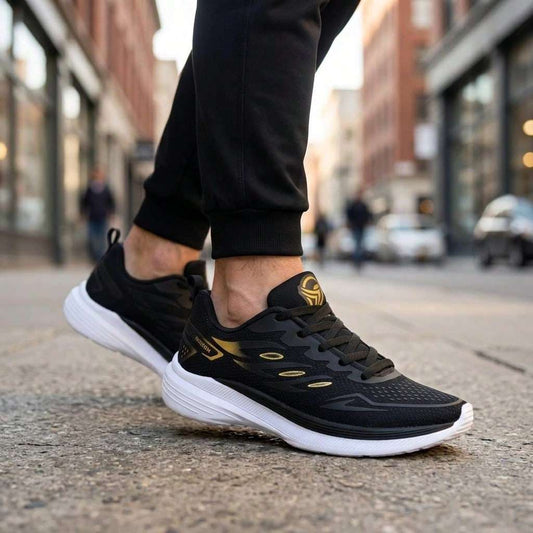 Tênis Feminino Esportivo Caminhada Academia Preto – Doce Malícia