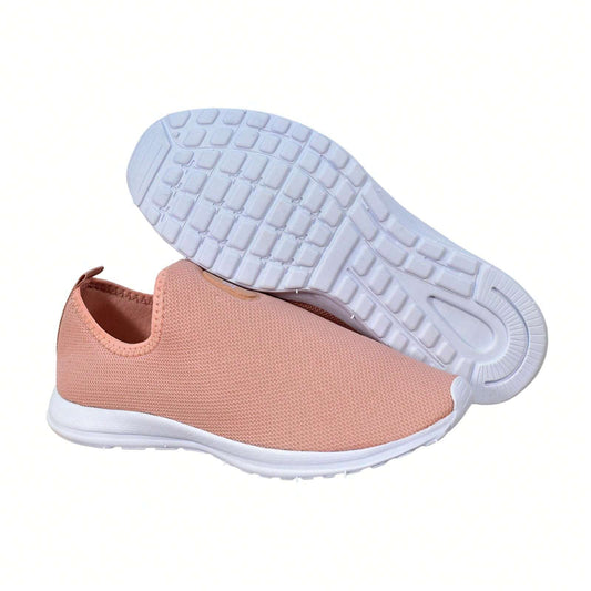 Tênis Feminino Slip On Meia Calce Fácil Rosé – Doce Malícia