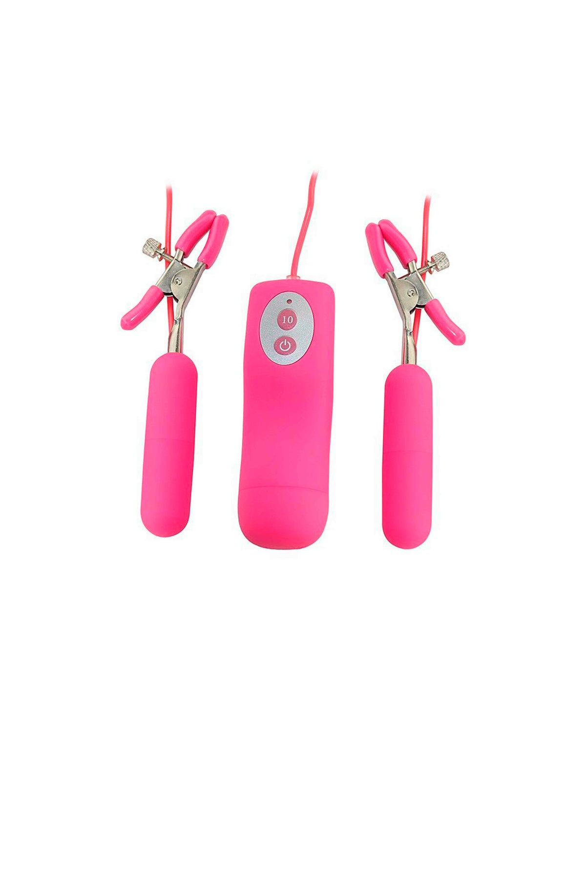 Vibrador em Silicone para Mamilos em rosa – Doce Malícia
