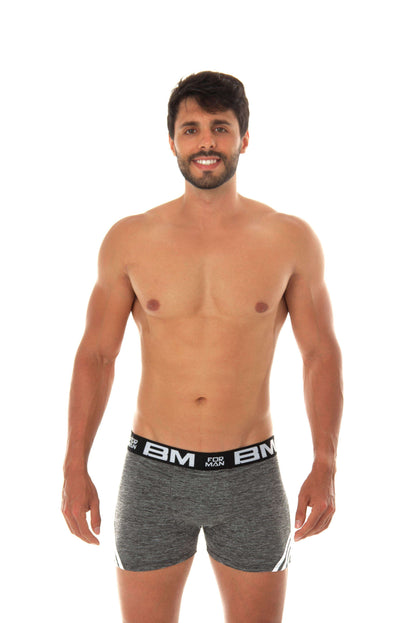 Cueca Boxer em azul – Doce Malícia