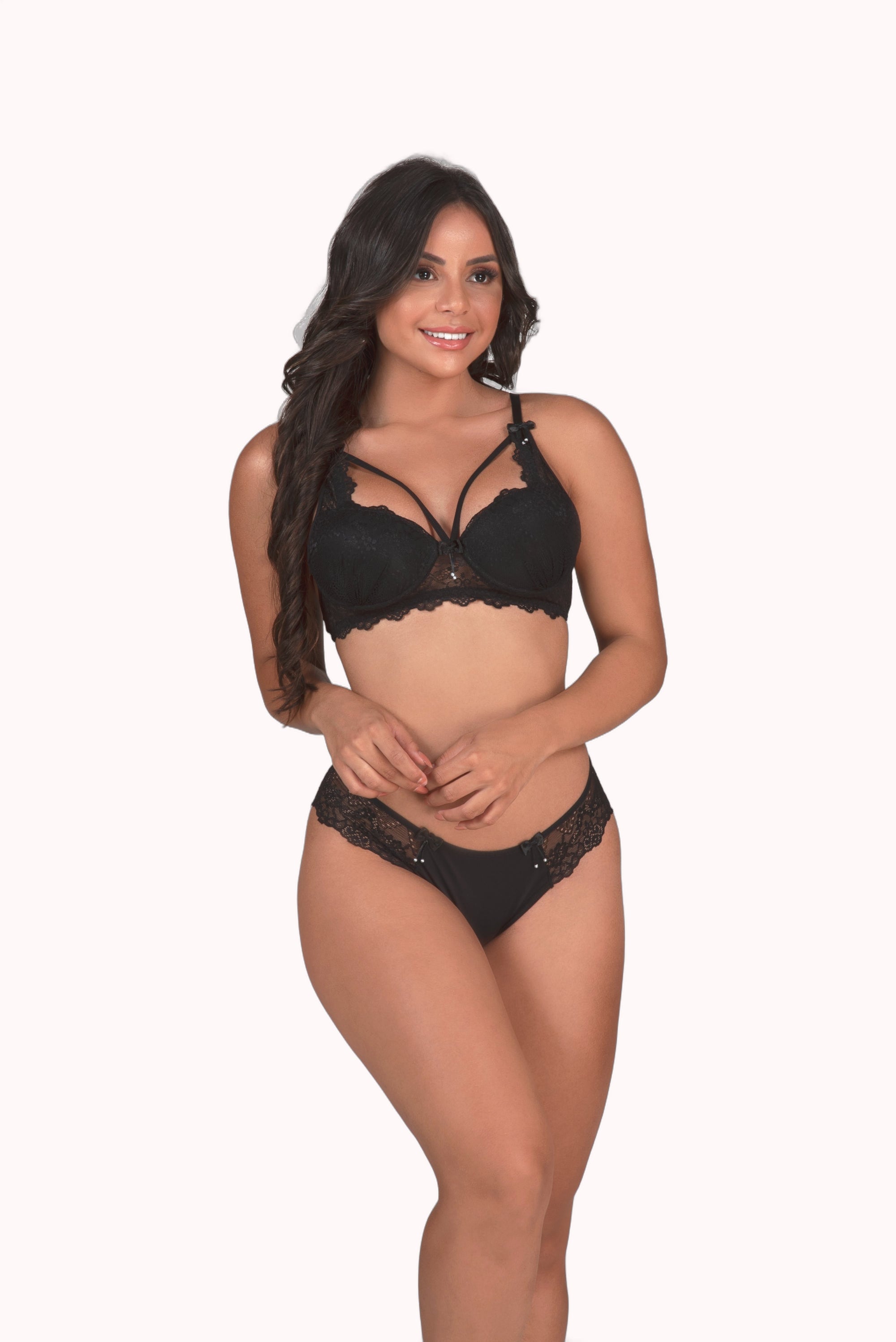 Conjunto de bojo todo em renda – Doce Malícia