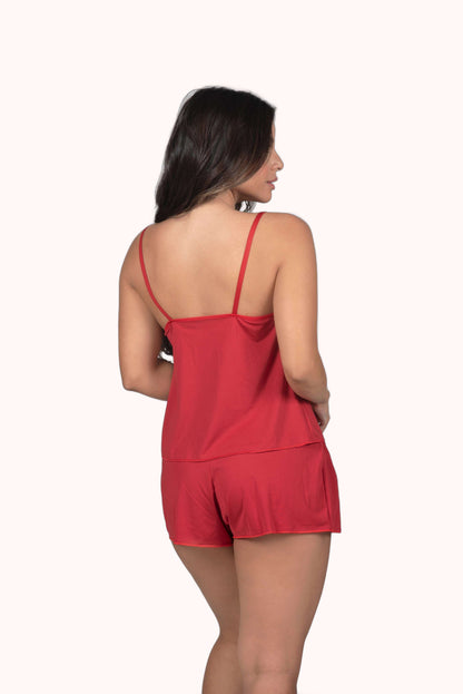 Camisete em renda e microfibra – Doce Malícia