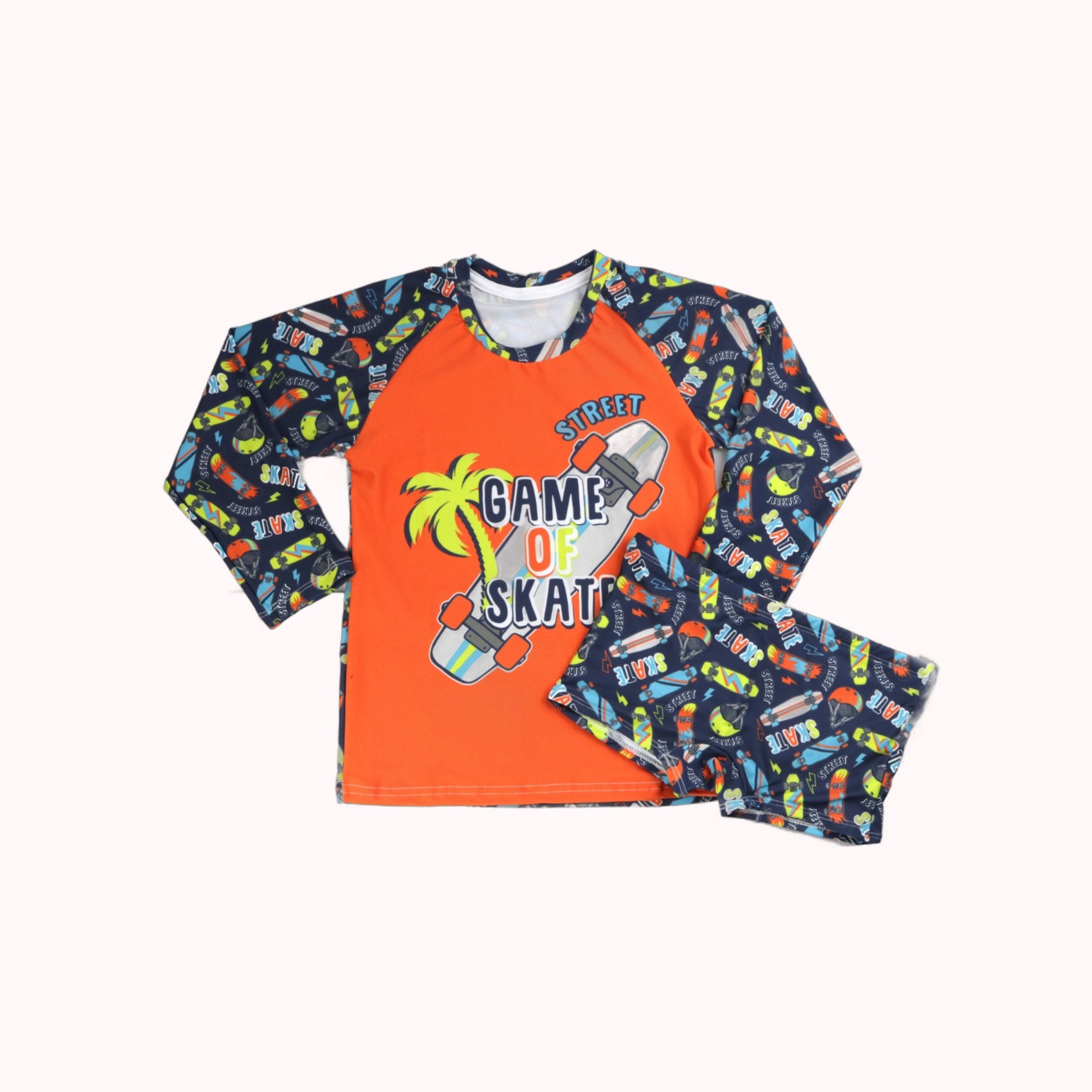 Conjunto de praia Infantil com proteção  UV – Doce Malícia
