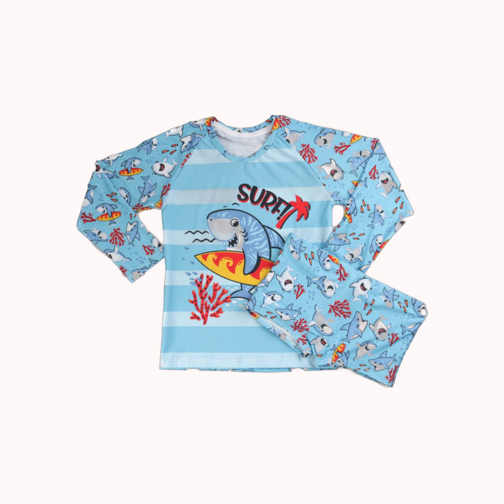 Conjunto de praia Infantil com proteção  UV – Doce Malícia