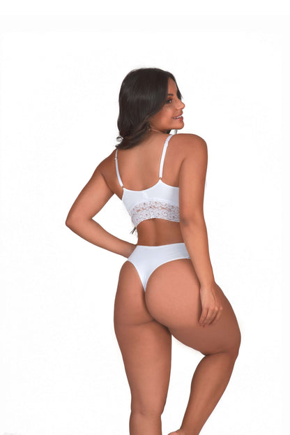 Conjunto Silvania em Branco – Doce Malícia