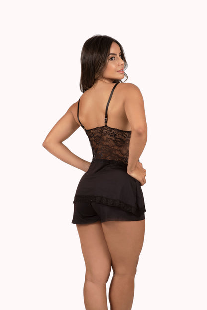 Short Doll com Renda no Busto