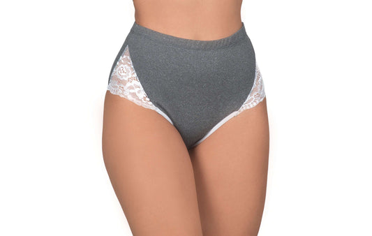 Calcinha cintura alta em supplex em Branco – Doce Malícia