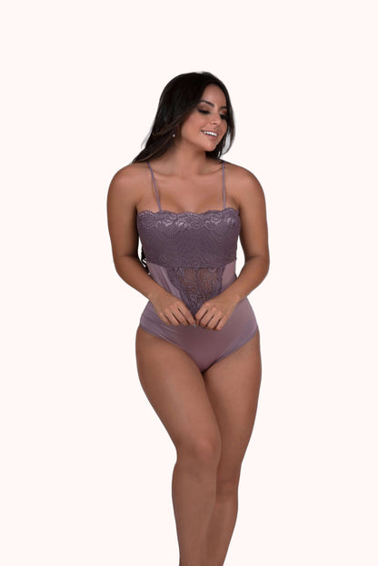Body em renda e microfibra – Doce Malícia