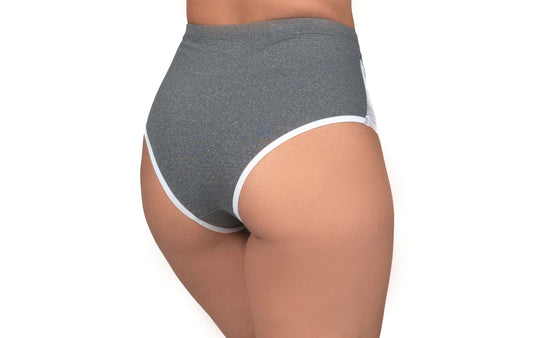 Calcinha cintura alta em supplex em Branco – Doce Malícia
