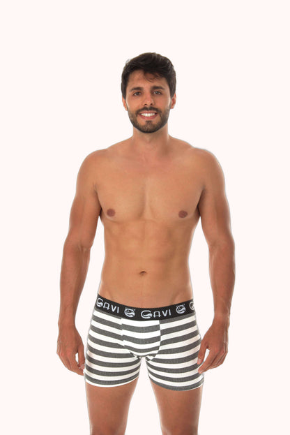 Cueca Boxer listrada – Doce Malícia