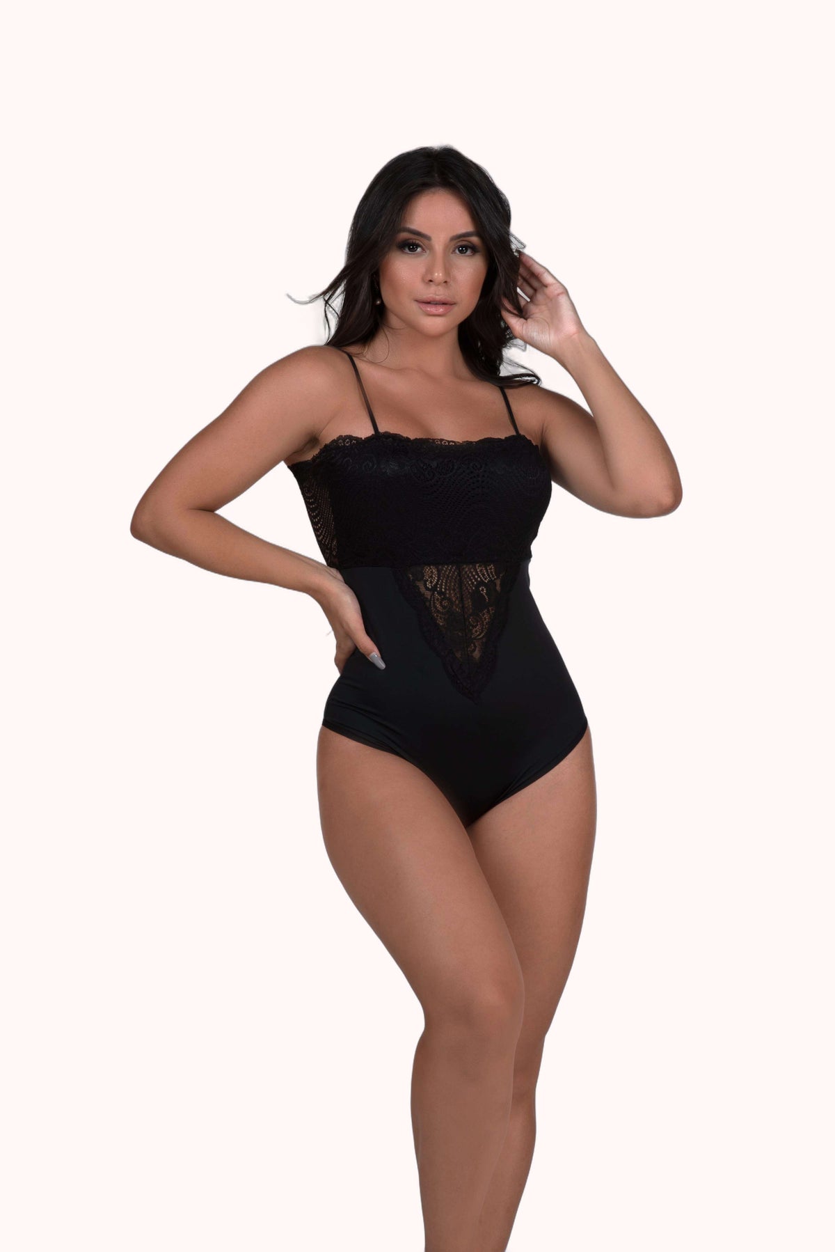Body em renda e microfibra – Doce Malícia